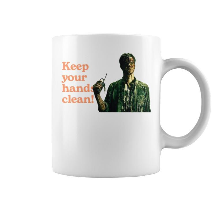 Keep Your Hands Clean The Boys Graphic Coffee Mug