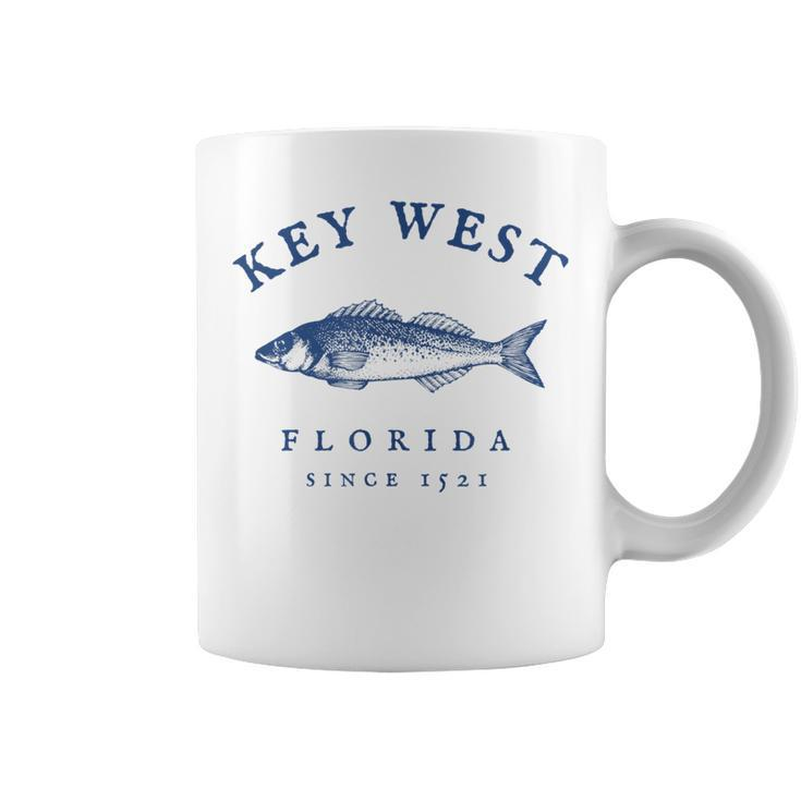 Key West Florida Vintage Fishing  Coffee Mug