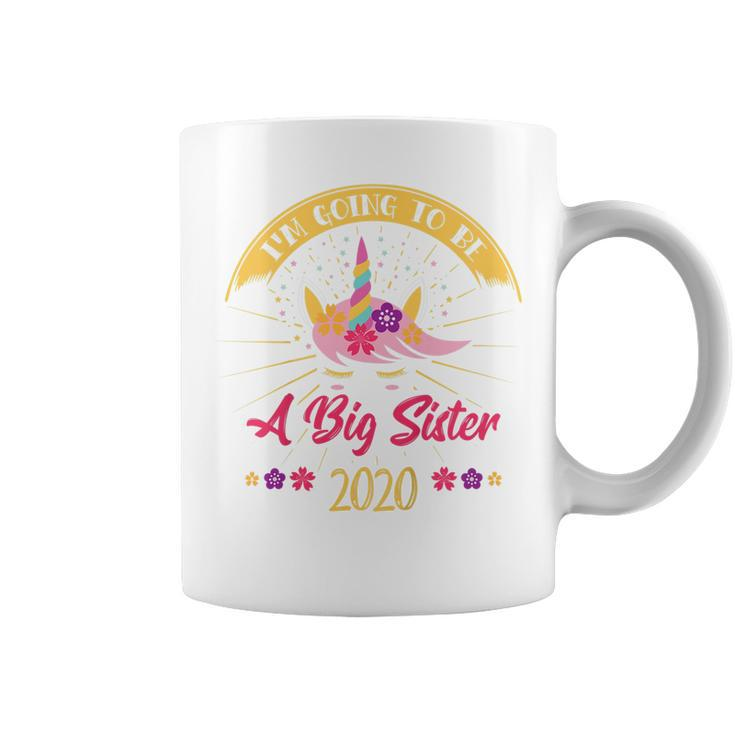 Kids Im Going To Be A Big Sister 2020 Toddler Unicorn Promoted Coffee Mug