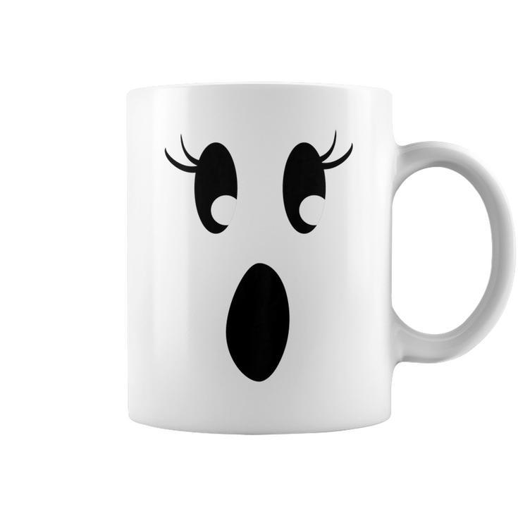 Kids Toddler Ghost Girls Halloween  Coffee Mug