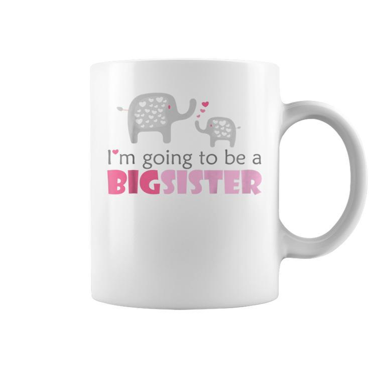 Kids Youth Big Sister Elephant Coffee Mug
