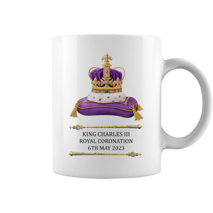 King Charles Iii Coronation 2023 British Souvenir  Coffee Mug