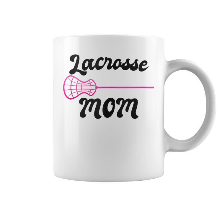 Lacrosse Stick Intercrosse Team Sport Mother Mom  Coffee Mug