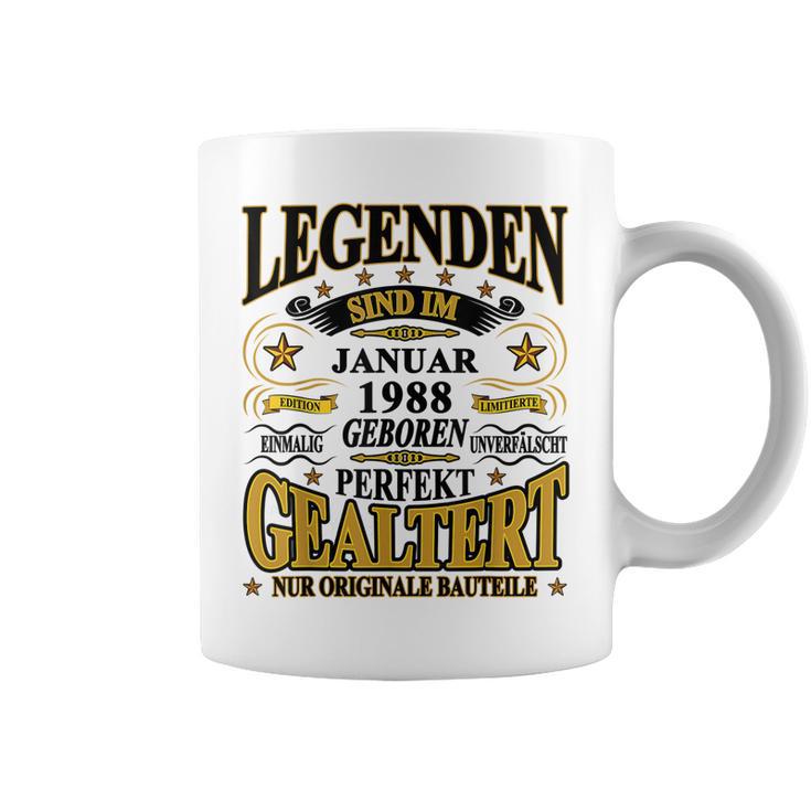 Legenden Sind Im Januar 1988 Geboren 35 Geburtstag Lustig Tassen