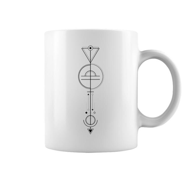 Libra Astrology Zodiac Arrow Coffee Mug