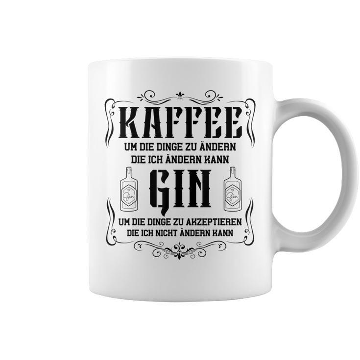Lustiger Gin Tonic Trinker Spruch Kaffee Gin Liebhaber Tassen