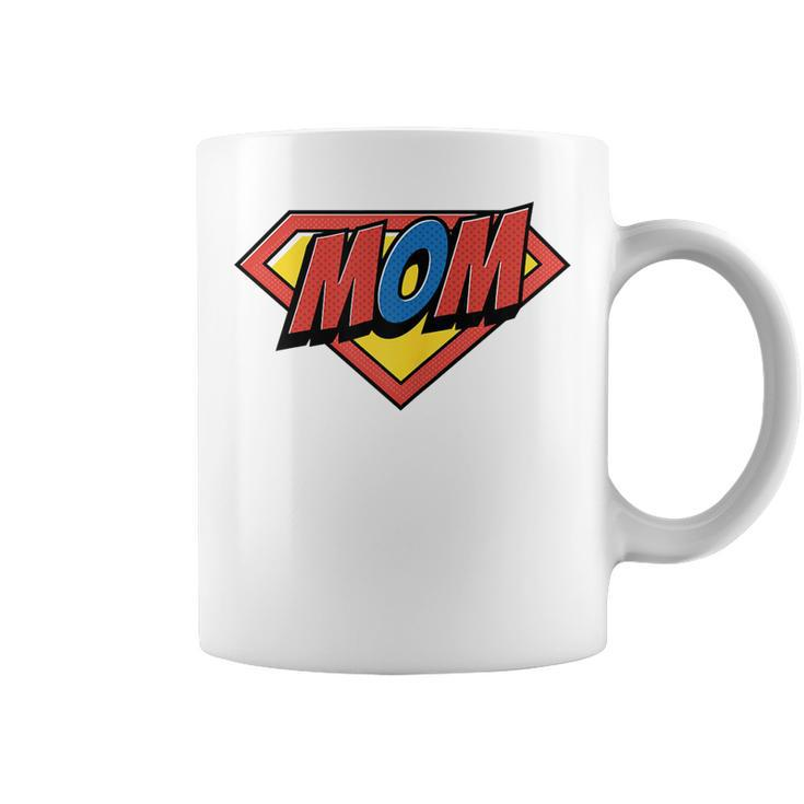 Mom Super Hero Superhero Mothers Day  Gift For Womens Coffee Mug