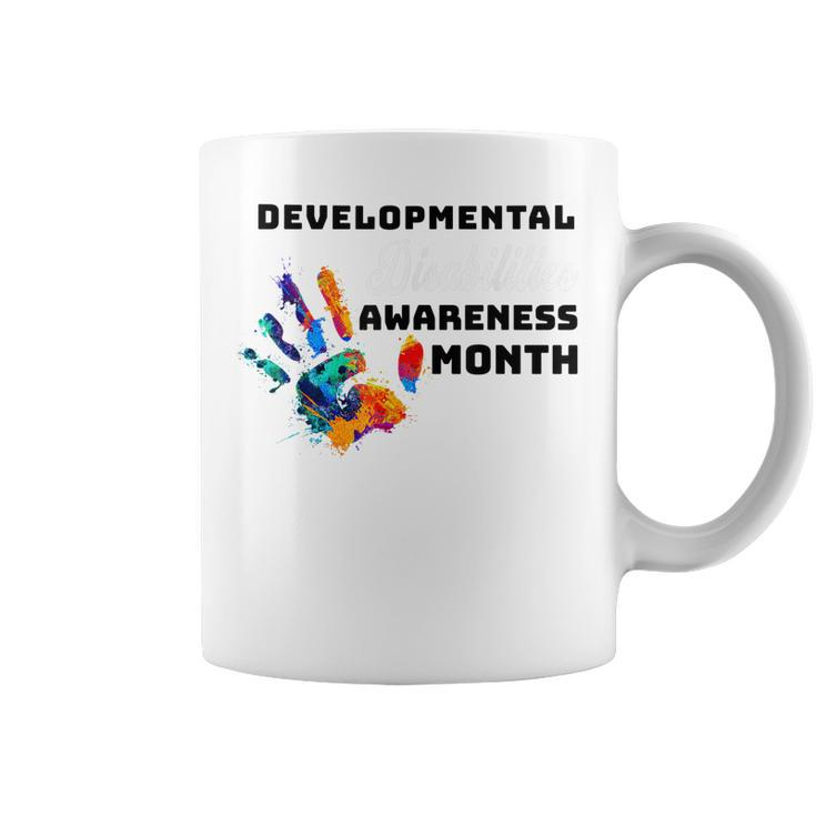 National Developmental Disabilities Awareness Month 2023  Coffee Mug
