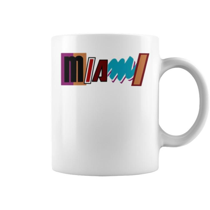 New Jersey Miami Aesthetic Coffee Mug