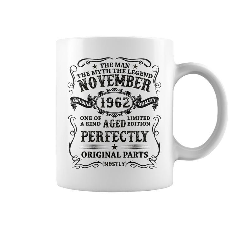 November 1962 The Man Myth Legend 60 Year Old Birthday Gift Coffee Mug