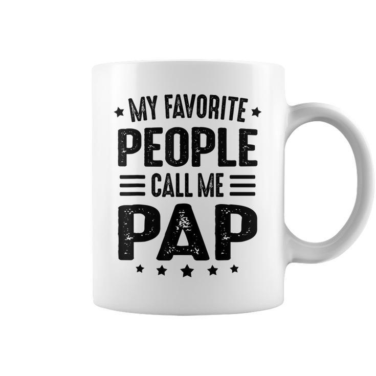 Pap  From Grandchildren For Grandpa Men Call Me Pap Gift For Mens Coffee Mug