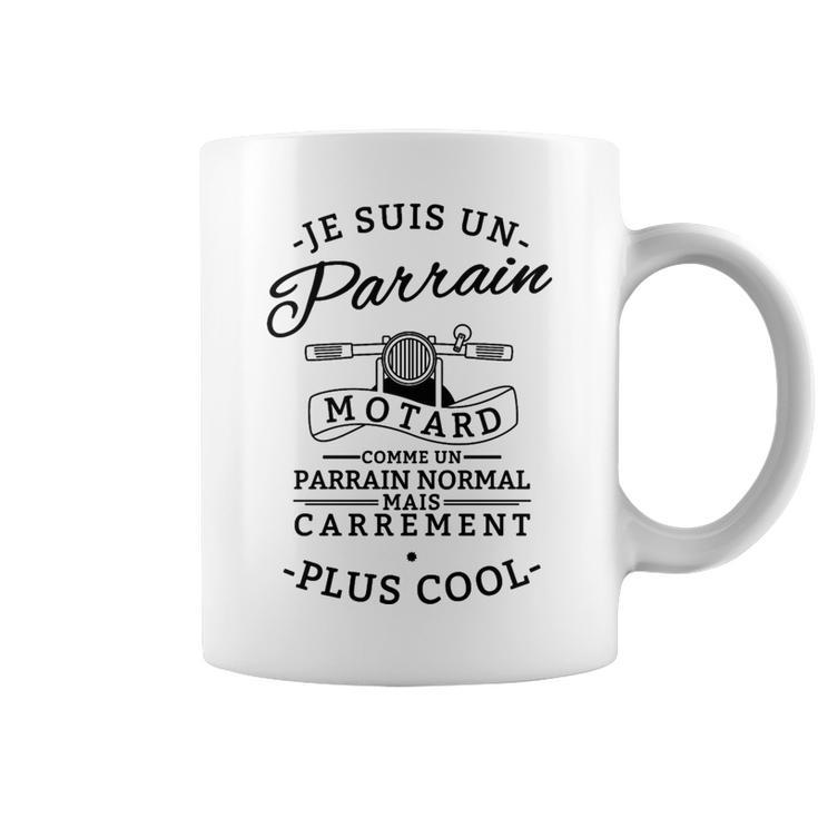 Parrain Motard Carrement Plus Cool Shirt Coffee Mug