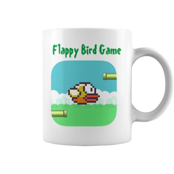 Pixel Art Flappy Bird Game Coffee Mug
