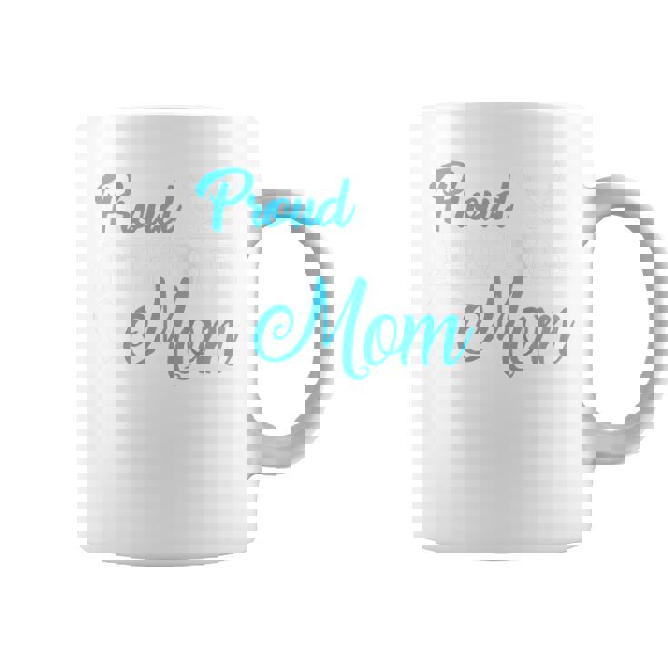 Proud Air Force Mom Heart Military Family Gift Women  Gift For Womens Coffee Mug
