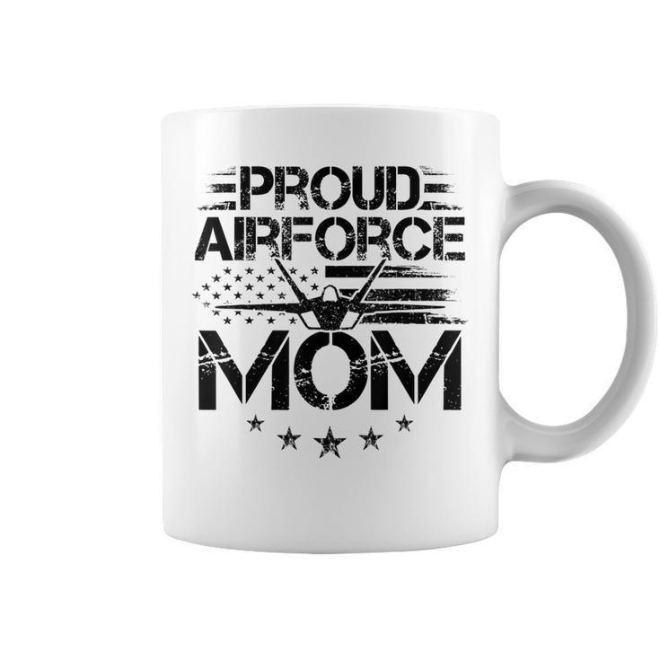 Proud Airforce Mom Military Soldier Mother Pride Gift Coffee Mug