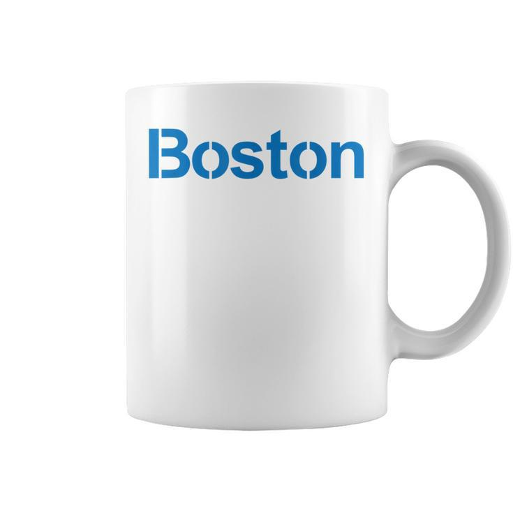 Retro Yellow Boston  Coffee Mug