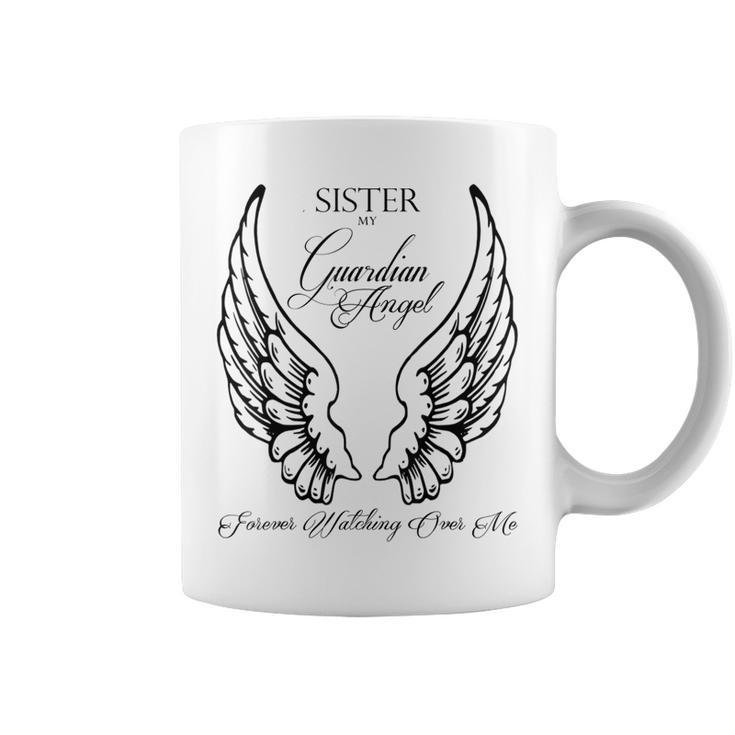 Sister Guardian Angel  Memorial Gift Coffee Mug