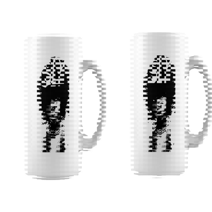 Sly Stone Portrait Tshirt Coffee Mug