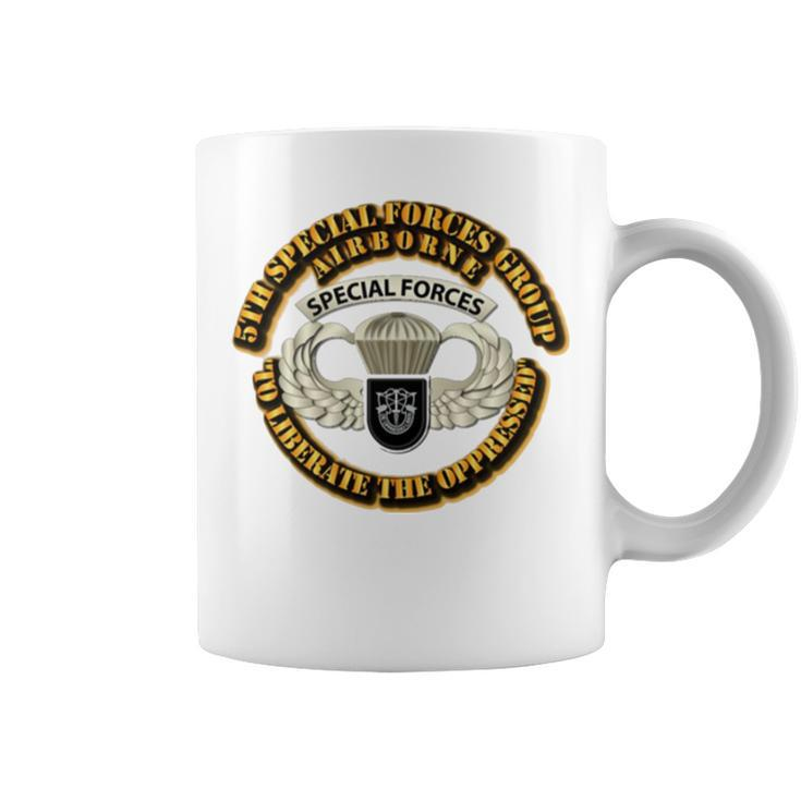 Sof 5Th Sfg Airborne Badge Coffee Mug
