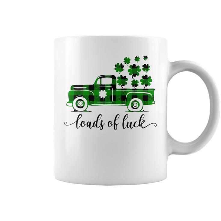 Special Delivery Loads Of Luck Plaid Truck St Patricks Day  Coffee Mug