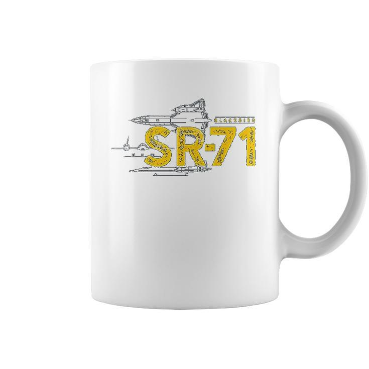Sr71 Blackbird Air Force Military Jet Coffee Mug