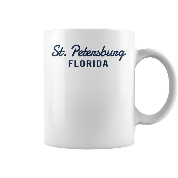 St Petersburg - Florida - Throwback Design - Classic  Coffee Mug