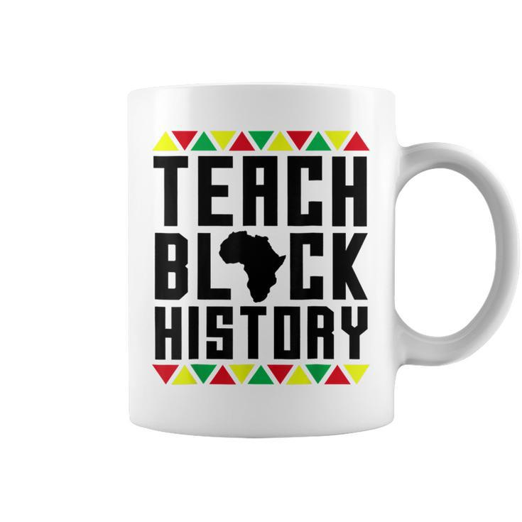 Teach Black History Teacher Black History Month  V2 Coffee Mug