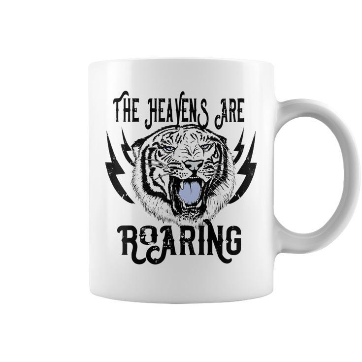 The Heavens Are Roaring Lion Christian Inspired Jesus  Coffee Mug