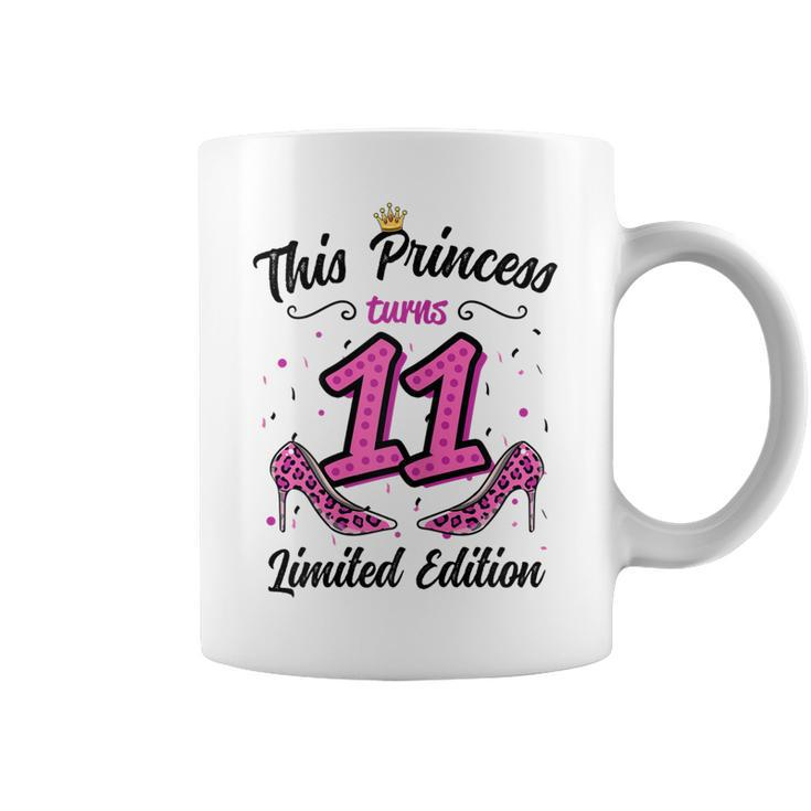 This Princess Turns 11 Girl 11Th Birthday  Coffee Mug