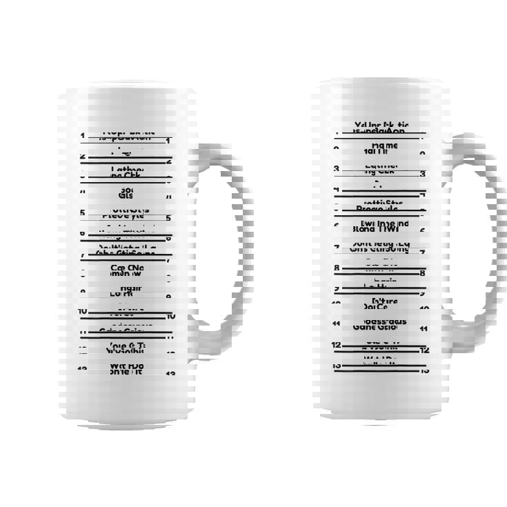 Track Your Long Natural Hair - Length Check Hair Backprint  Coffee Mug