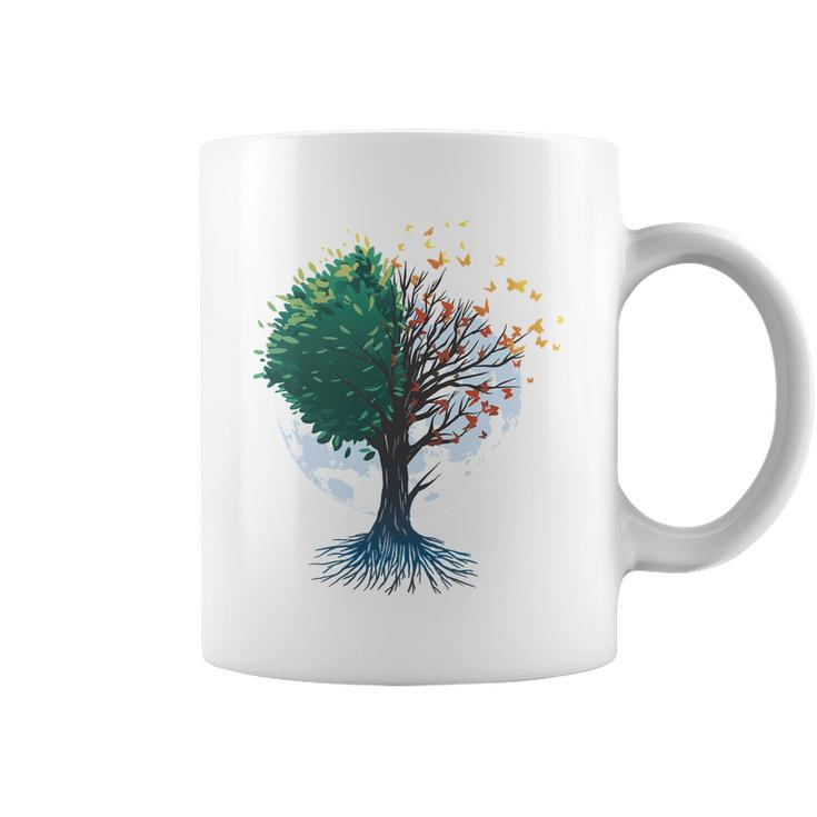 Tree Of Butterflies Coffee Mug