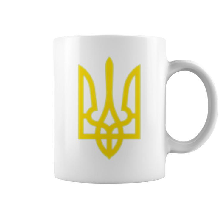 Ukrainian President Volodymyr Zelensky Ukraine Emblem  Coffee Mug