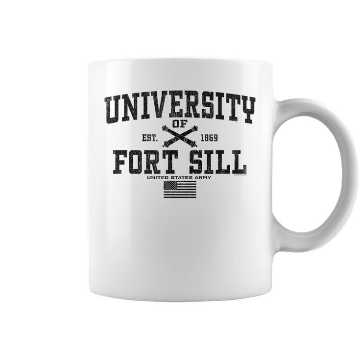 University Of Fort Sill Us Army Artillery School Oklahoma Coffee Mug