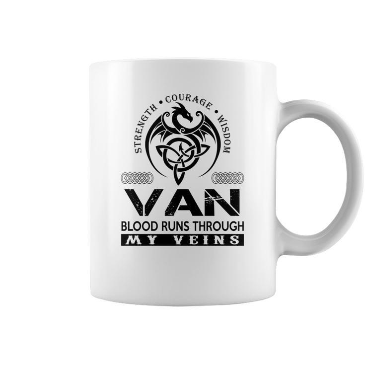 Van Blood Runs Through My Veins  Coffee Mug