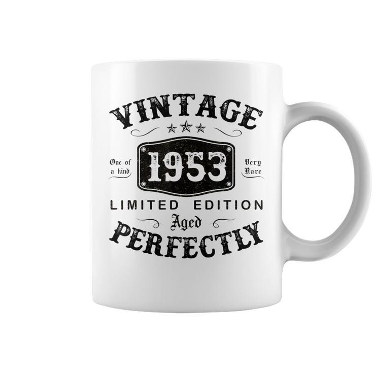 Vintage 1953 70 Years Old 70Th Birthday Gifts For Men  Coffee Mug