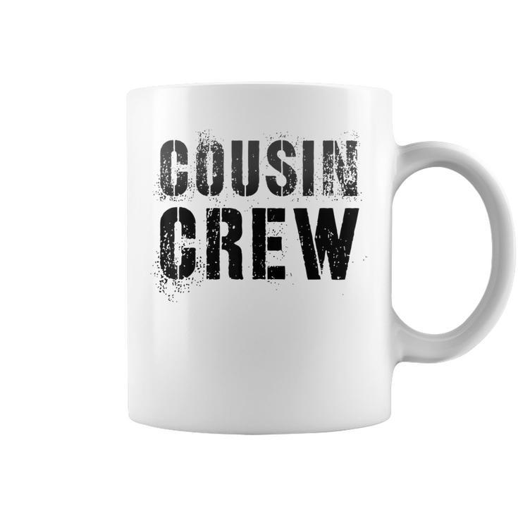 Vintage Cousin Crew Funny Grammy Pawpaw Reeducation Military Coffee Mug
