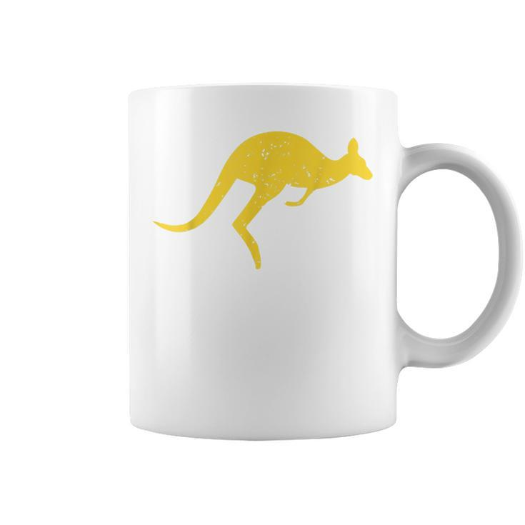 Vintage Kangaroo Australia  Aussie Roo Kangaroo  Coffee Mug