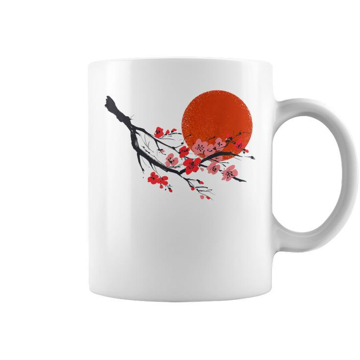 Vintage Sakura Cherry Blossom Tree Japanese Culture  Coffee Mug