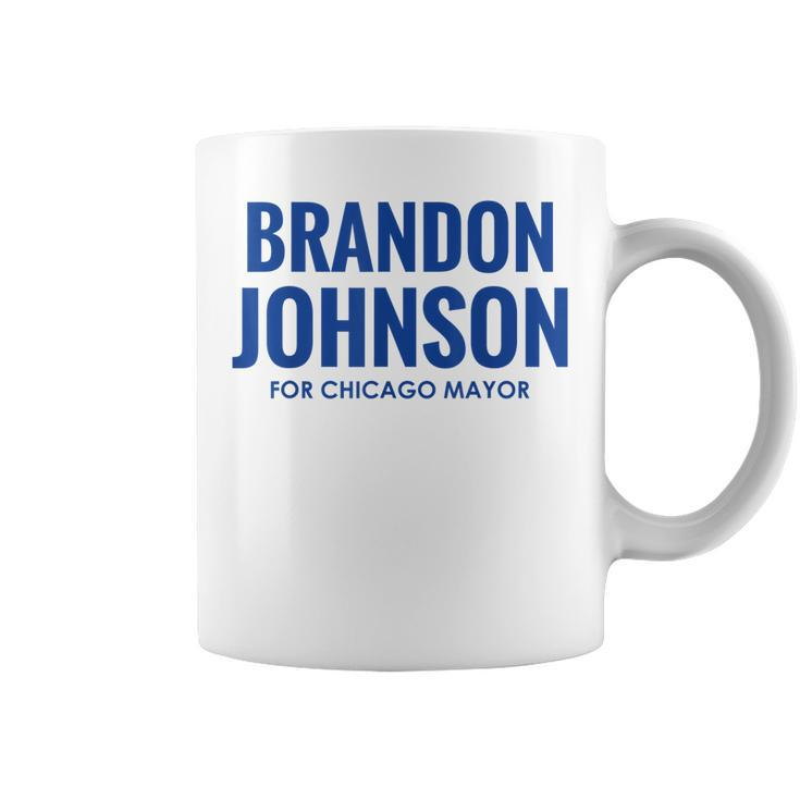 Vote Brandon Johnson For Chicago Mayor  Coffee Mug