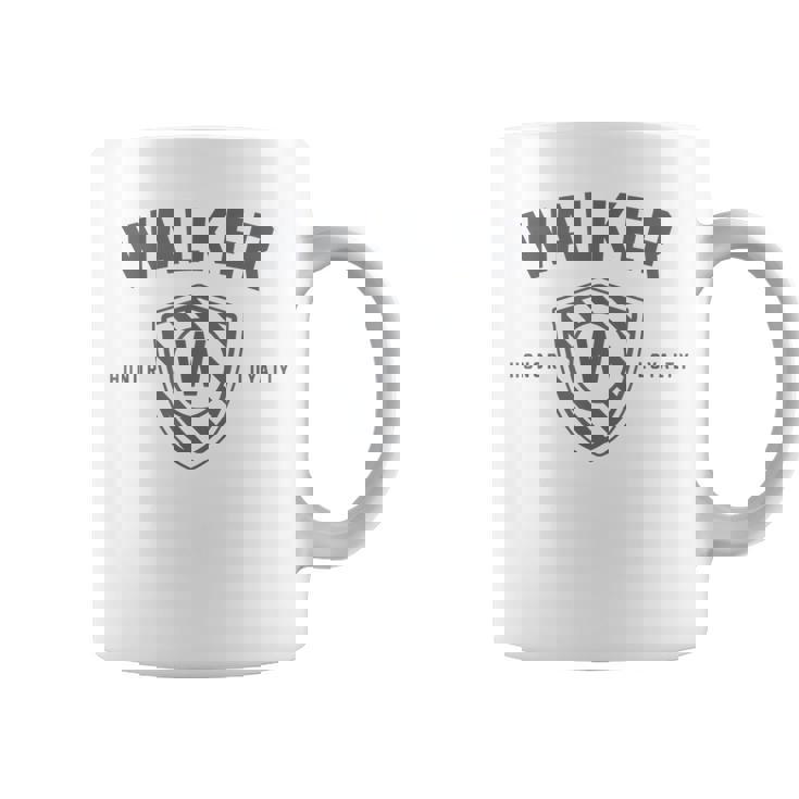 Walker Family Shield  Last Name Crest Matching Reunion Coffee Mug