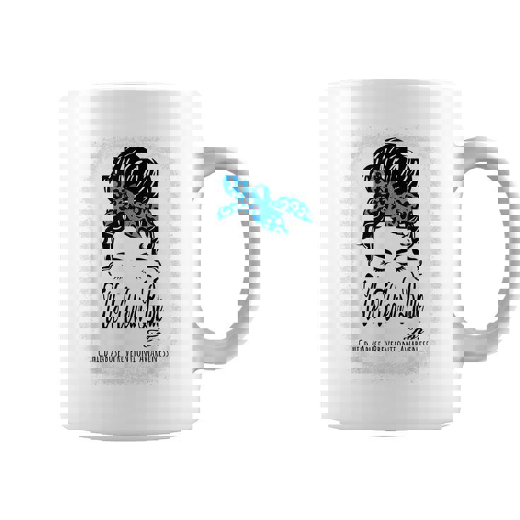 We Wear Blue For Child Abuse Prevention Awareness Month 2023 Coffee Mug