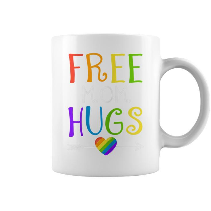 Womens Free Mom Hugs Lgbt T Shirt Mothers Day Gifts Coffee Mug