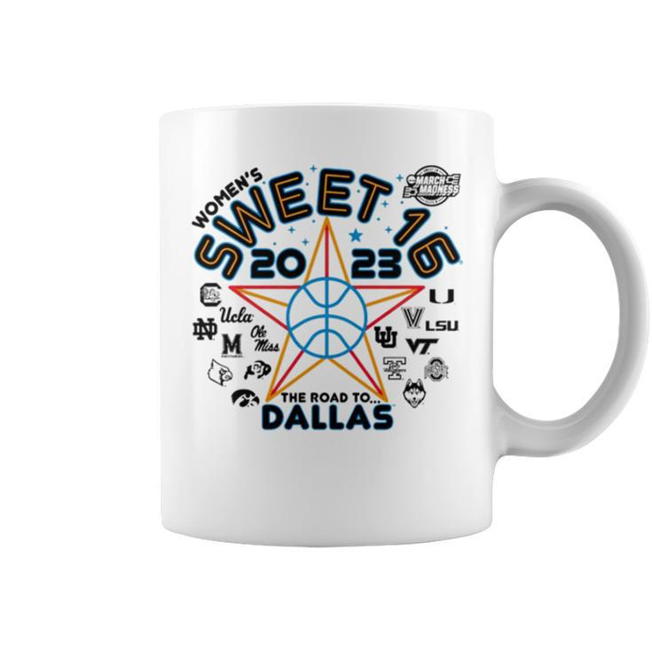 Women’S Madness Sweet 16 Basketball Tournament March Madness Dallas Coffee Mug