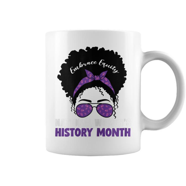 Womens National Womens History Month 2023 Embrace Equity For Women  Coffee Mug