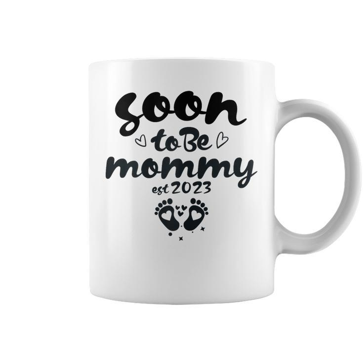Womens Soon To Be Mommy  First Time Mom New Mom Pregnancy  Coffee Mug