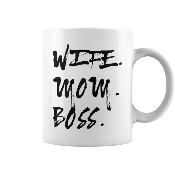 Womens Wife Mom Boss Womens Mothers Day Gifts 2023  Coffee Mug