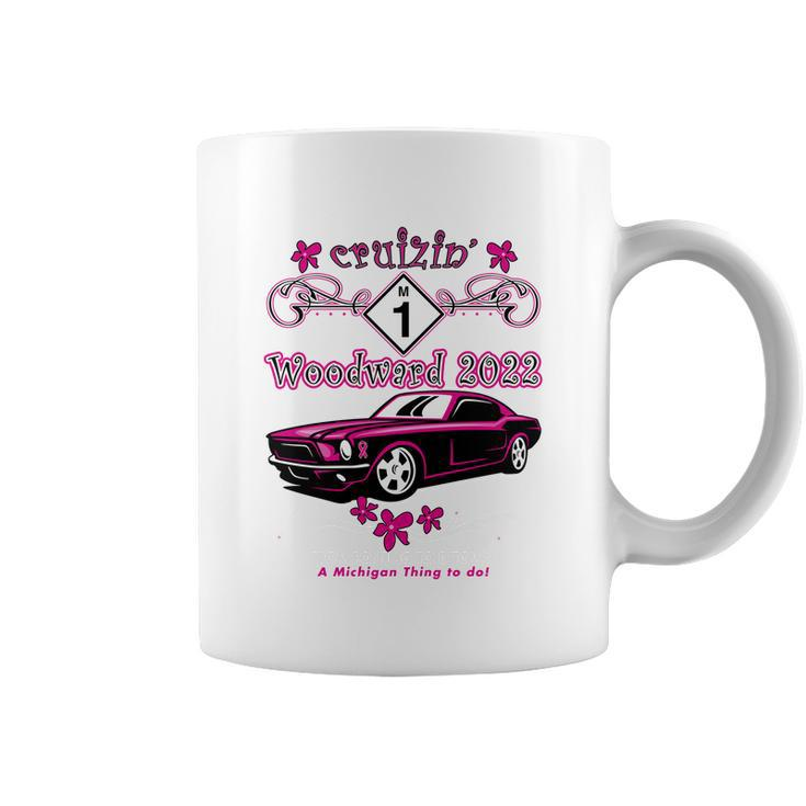 Woodward Cruise 2022 Motif Design Coffee Mug