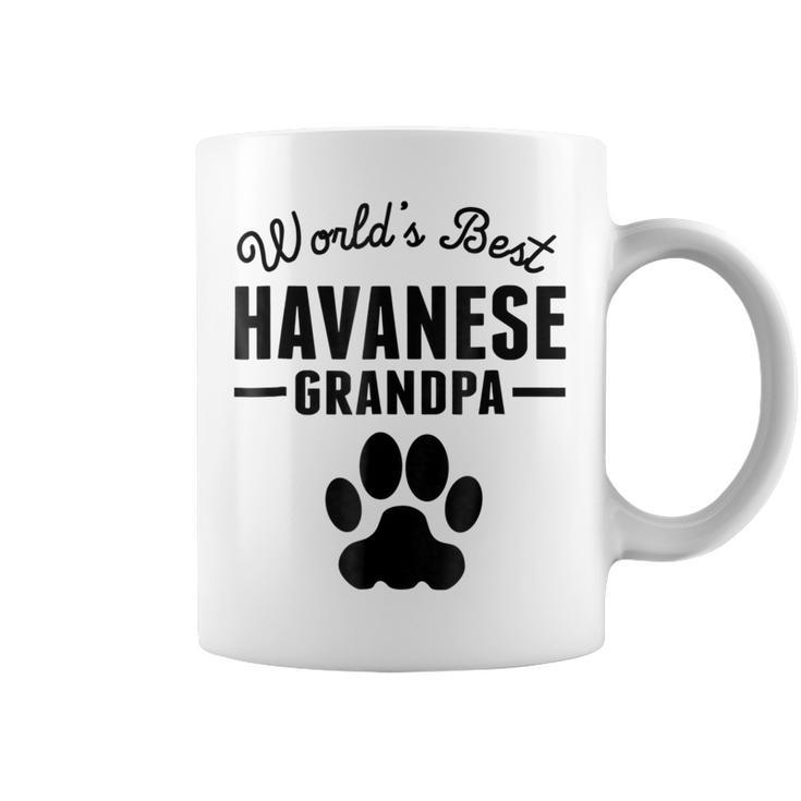 Worlds Best Havanese Grandpa Coffee Mug