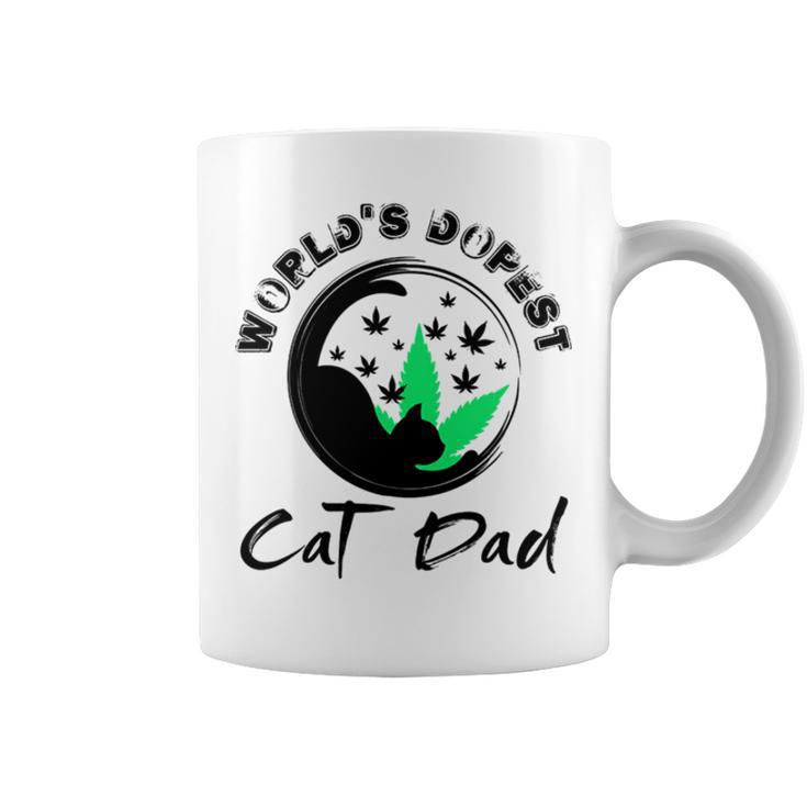 World’S Dopest Cat Dad Coffee Mug
