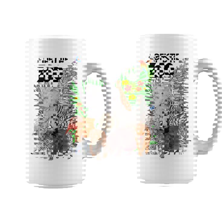Zoo Animals Safari Party A Day At The Zoo Safari Zoo Trip Coffee Mug